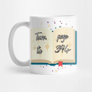 Turn to page... Mug